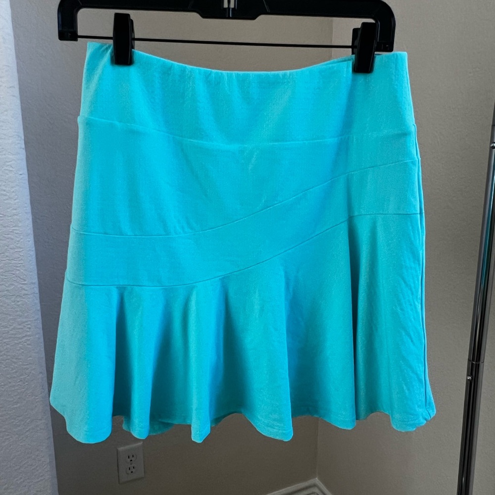 Light Blue Tennis/Golf Skirt with SPF - Size Small